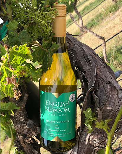 2018 Reserve Viognier Wine Bottle