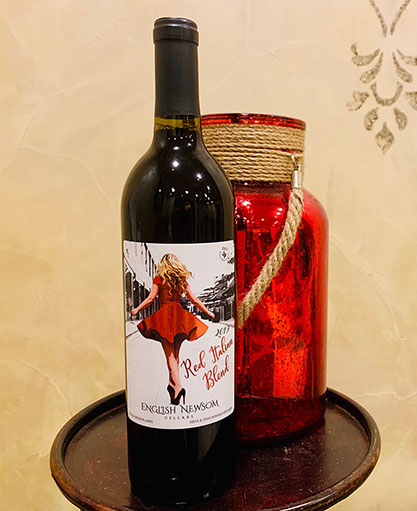 2019 Red Italian Blend Wine Bottle