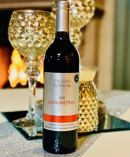 2019 Sagrantino Wine Bottle
