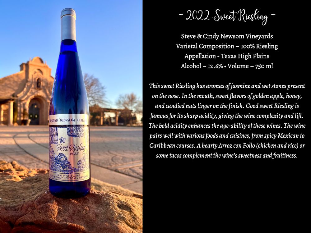 This sweet Riesling has aromas of jasmine and wet stones present on the nose. In the mouth, sweet flavors of golden apple, honey, and candied nuts linger on the finish. Good sweet Riesling is famous for its sharp acidity, giving the wine complexity and lift. The bold acidity enhances the age-ability of these wines. The wine pairs well with various foods and cuisines, from spicy Mexican to Caribbean courses. A hearty Arroz con Pollo (chicken and rice) or some tacos complement the wine’s sweetness and fruitiness.