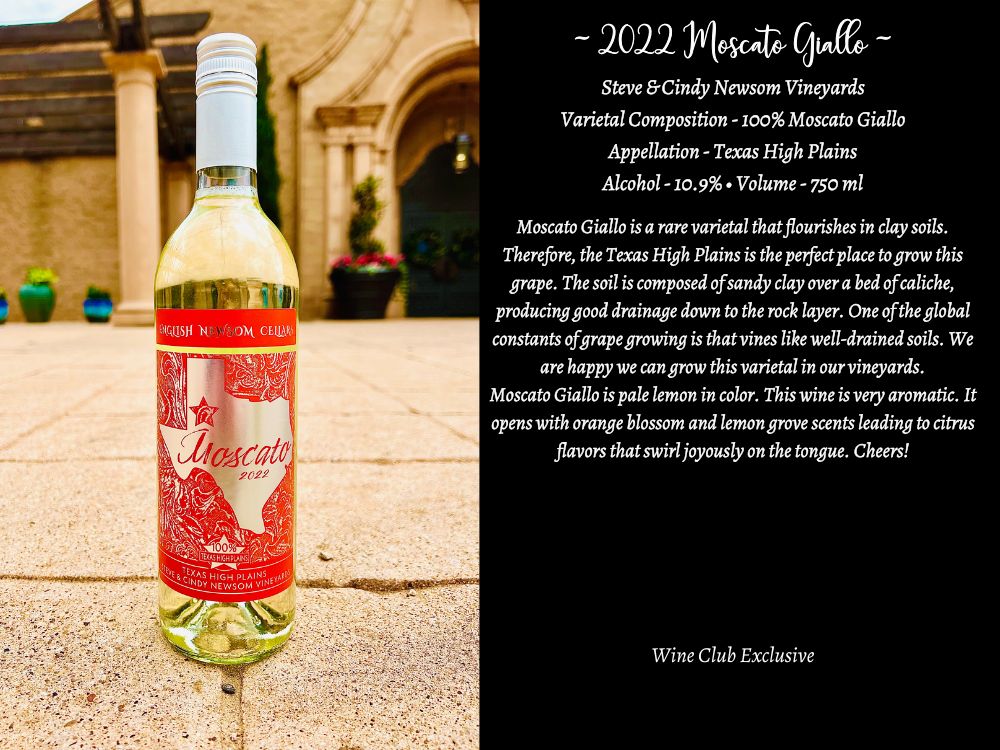 2022 Moscato Giallo bottle picture and info