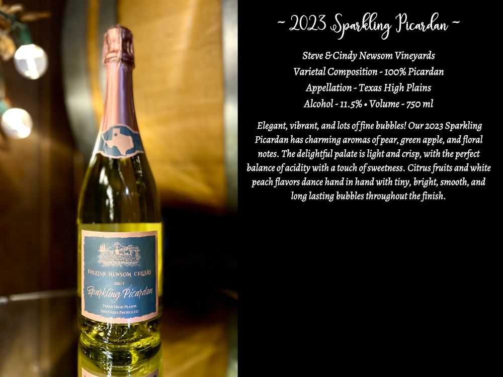 2023 Sparkling Picardan bottle photo and info