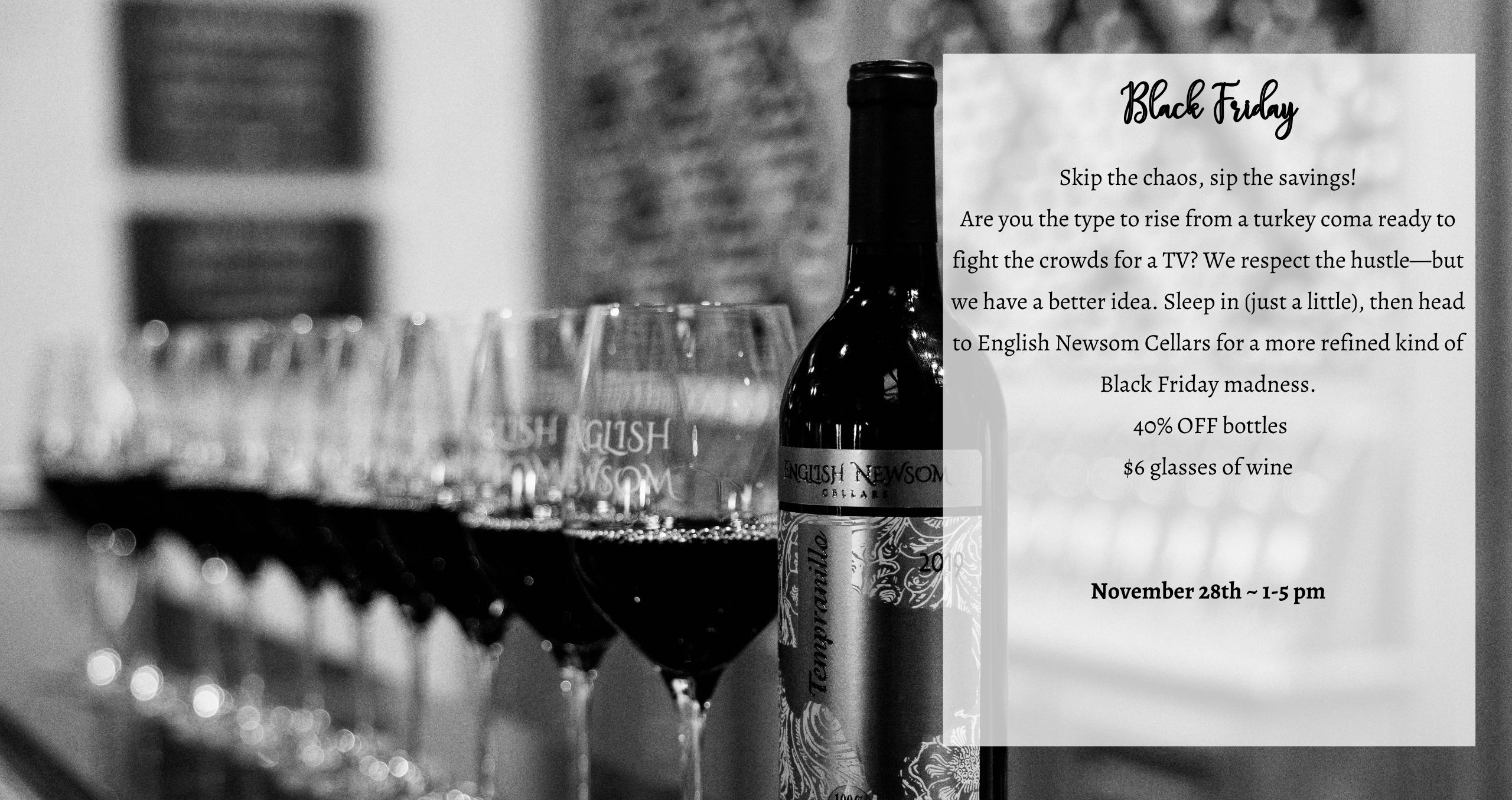 Black Friday event info