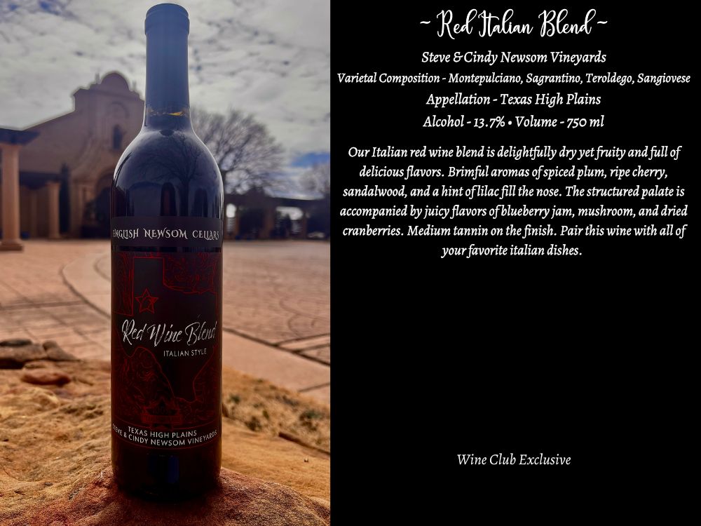 Red Italian Blend bottle picture and info